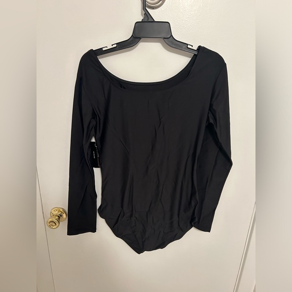 Black dance leotard size 2X NWT - Picture 4 of 4